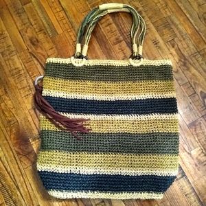 Old Navy Straw Purse